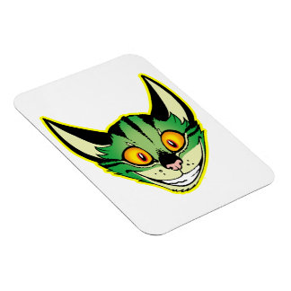 Fluorescente Cartoon Cat Flexible Magnet Magneet
