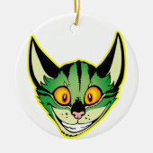 Fluorescente Cartoon Cat Ornament (Voorkant)