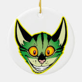 Fluorescente Cartoon Cat Ornament (Achterkant)