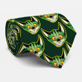 Fluorescente Cartoon Cat Stropdas (Opgerold)