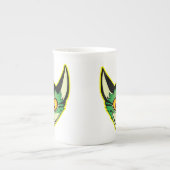 Fluorescente Cartoon Kat Bone China Mok (Voorkant)