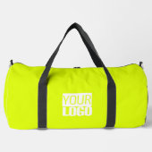 fluorescente gele kleur - logo toevoegen plunjezak (Voorkant)