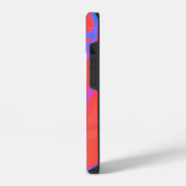 Fluorescente Tulp iPhone Hoesje (Linkerkant)