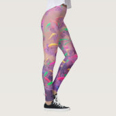Fluorescente vis in het zee leggings (Rechts)