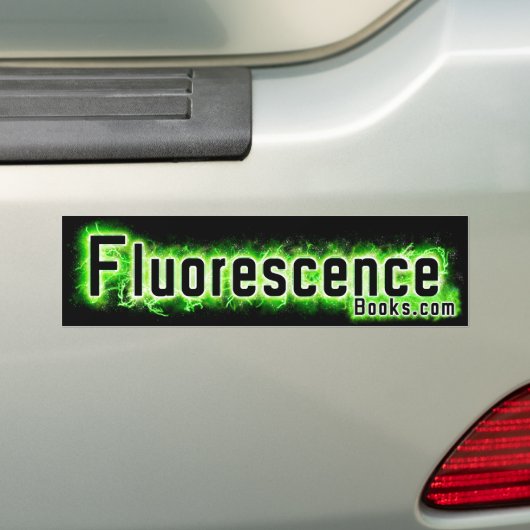 Fluorescentie-Bumpersticker (GROEN) Bumpersticker (Op auto)