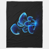 Fluorescentie Fleece Deken (Voorkant)