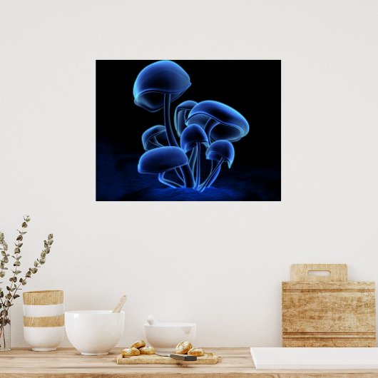 fluorescentie poster (Keuken)