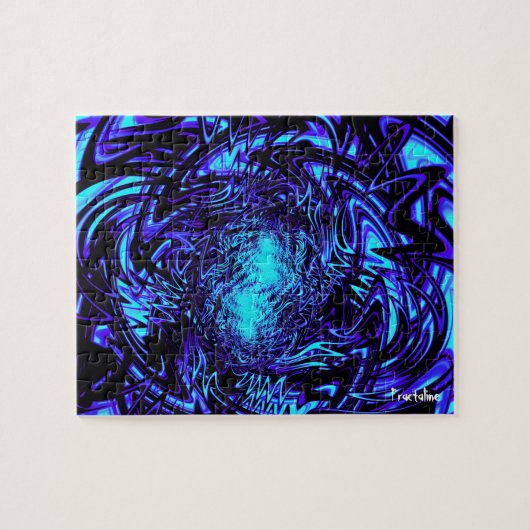 Fluorescentie Puzzle Legpuzzel (Horizontaal)