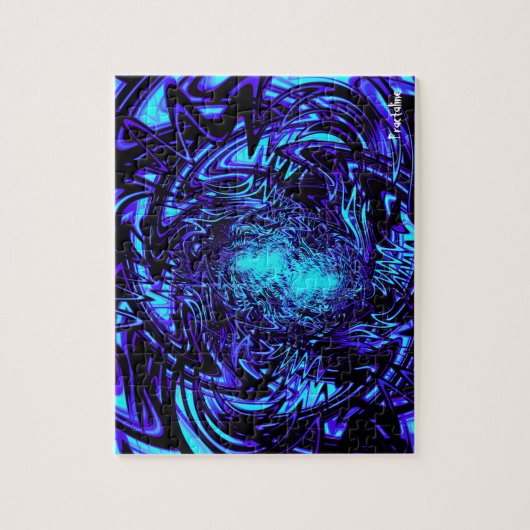 Fluorescentie Puzzle Legpuzzel (Verticaal)