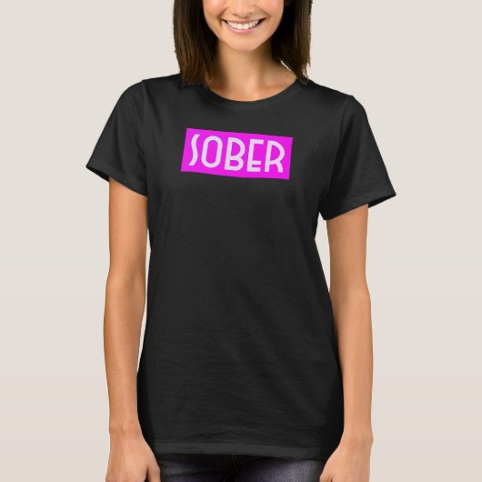 Fluorescentie soberheid t-shirt (Voorkant)