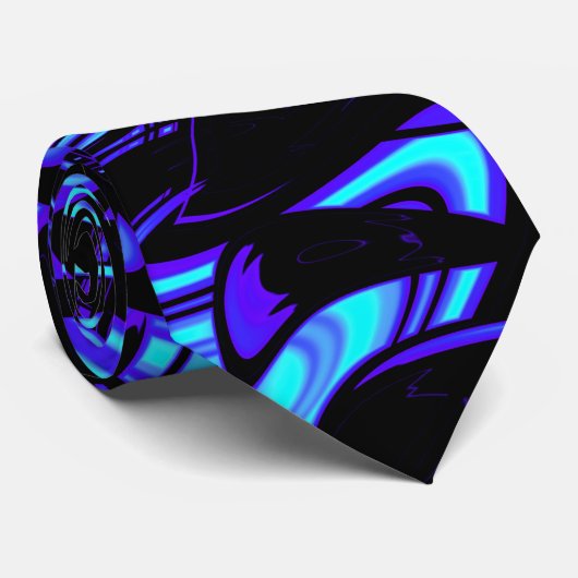 Fluorescentie-Stropdas Stropdas (Opgerold)