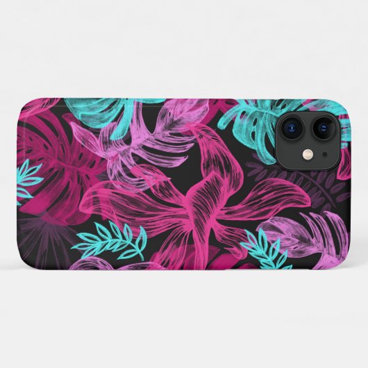 Fluorescentiespectrum van kleuren en bladeren Case-Mate iPhone case (Achterkant (horizontaal))