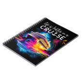 Fluorescerend cruise-Notitieboek Notitieboek (Linkerzijde)