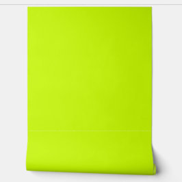 Fluorescerend geel groen behang