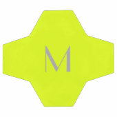 fluorescerend geel - monogram toevoegen voetbal (Enkel)