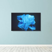 Fluorescerend gips of seleniet gefotografeerd onde canvas afdruk (Insitu (Houten vloer))