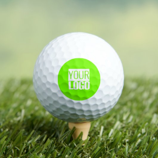 fluorescerend groen - voeg uw logo toe golfballen (Insitu Shirt)