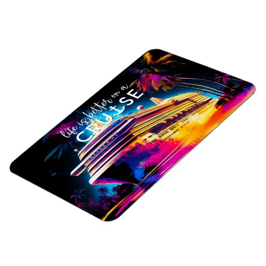 Fluorescerend leven is beter op een Cruise Magnet Magneet (Linkerzijde)