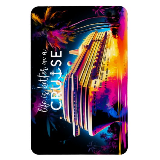 Fluorescerend leven is beter op een Cruise Magnet Magneet (Verticaal)