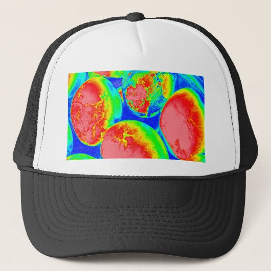 fluorescerende eieren 1 trucker pet (Voorkant)