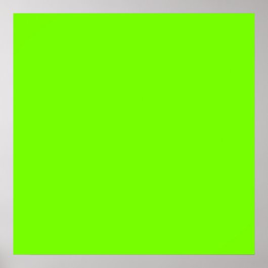 fluorescerende groene achtergrond poster (Voorkant)