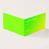 fluorescerende groene gradiënt kaart (Buitenkant)