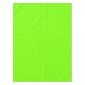 fluorescerende groene vaste kleur tafelkleed (Voorkant)