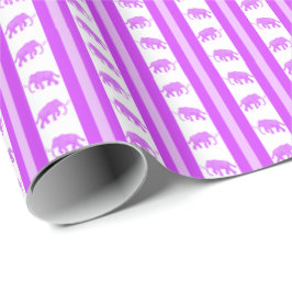 Fluorescerende Mammoet  Cadeaupapier