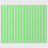 Fluorescerende Sabeltand Tijgerstreep Cadeaupapier (Vlak)