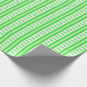 Fluorescerende Sabeltand Tijgerstreep Cadeaupapier (Hoek)