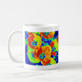 fluorescerende tulpen koffiemok (Links)