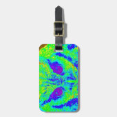 fluorescerende uil bagagelabel (Voorkant verticaal)