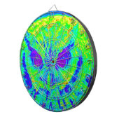 fluorescerende uil dartbord (Voorkant Rechts)