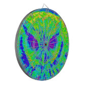 fluorescerende uil dartbord (Voorkant Links)