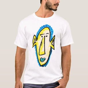 Fluorescerende vent t-shirt