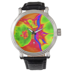 fluorescerende vruchten horloge
