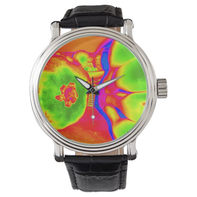 fluorescerende vruchten horloge (Voorkant)