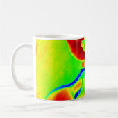 fluorescerende vruchten koffiemok (Links)