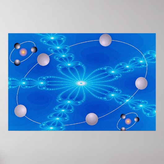 Fluorescerende wapendimensie poster (Voorkant)