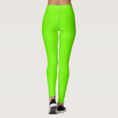 Fluorgroen Limoen Leggings (Achterkant)