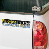Fluoride in water bumpersticker (Op Truck)