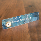 Fluoriet Naambordje (Zijkant)