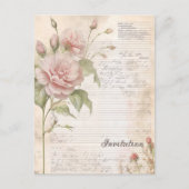 fluorische retrokaart briefkaart (Voorkant)