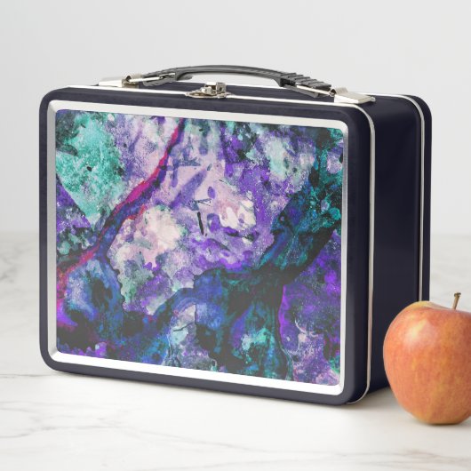 Fluorite Crystal Geode Marble Abstract (In situ)