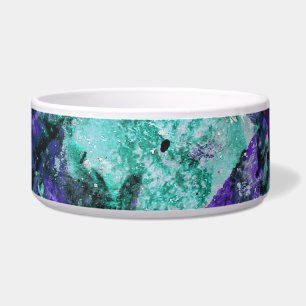 Fluorite Crystal Geode Marble Abstract Voerbakje