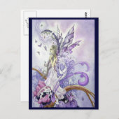 Fluorite Faery Briefkaart (Voorkant / Achterkant)