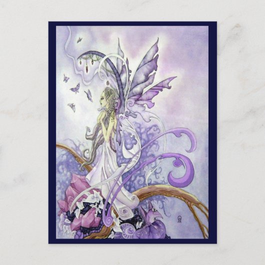 Fluorite Faery Briefkaart (Voorkant)