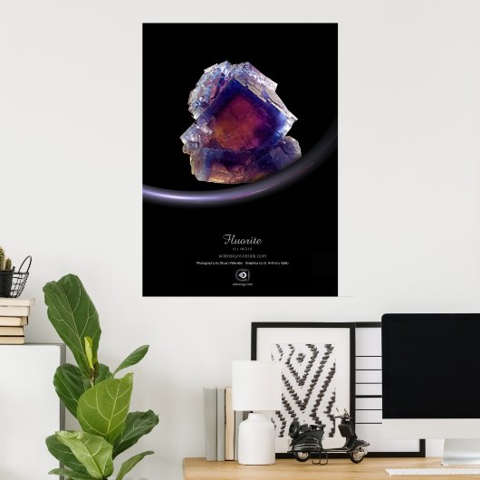 FLUORITE POSTER (Thuiskantoor)