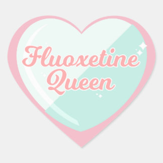 Fluoxetine Queen Sticker