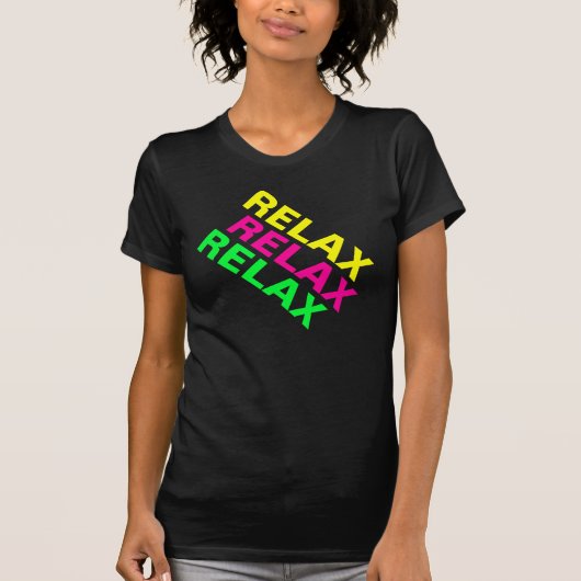 Fluro 80s Relax Gym T-shirt (Voorkant)